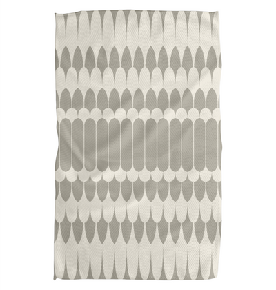 Salle D'or Kitchen Tea Towel  Geometry  Paper Skyscraper Gift Shop Charlotte