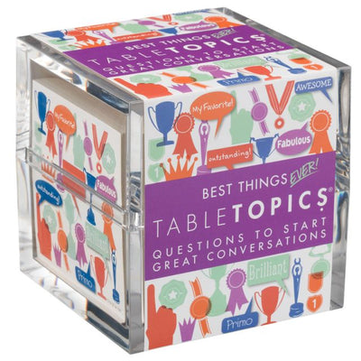 Table Topics: Best Things Ever Games TableTopics  Paper Skyscraper Gift Shop Charlotte