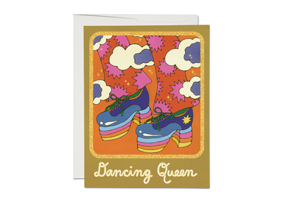 Dancing Queen friendship greeting card Cards Red Cap Cards  Paper Skyscraper Gift Shop Charlotte