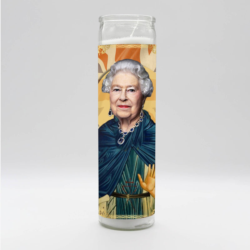 Queen Elizabeth II Candle  BOBBYK boutique  Paper Skyscraper Gift Shop Charlotte