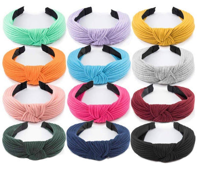 Solid Knit Knot Headbands  Mavi Bandz  Paper Skyscraper Gift Shop Charlotte