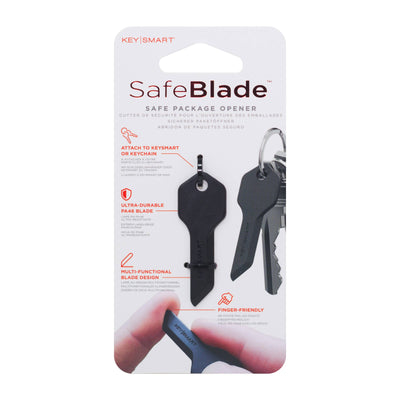 SafeBlade Finger-Friendly Keychain Box Cutter; Black Gadgets & Tech Key Smart  Paper Skyscraper Gift Shop Charlotte