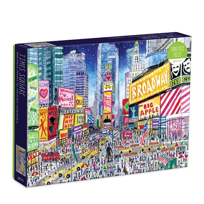 1000 Piece Michael Storrings Times Square Puzzle |Galison Fun Chronicle  Paper Skyscraper Gift Shop Charlotte