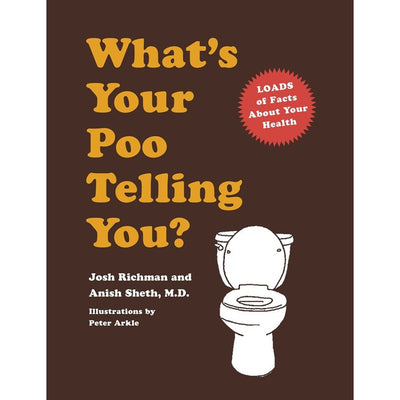 What's Your Poo Telling You? | Hardcover Books Chronicle  Paper Skyscraper Gift Shop Charlotte