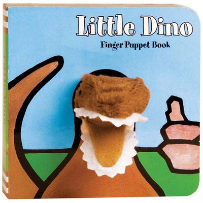 Little Dino: Finger Puppet Book Kids Chronicle  Paper Skyscraper Gift Shop Charlotte