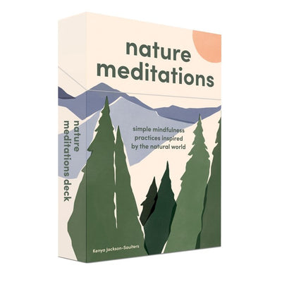 Nature Meditations Deck Gift Chronicle  Paper Skyscraper Gift Shop Charlotte