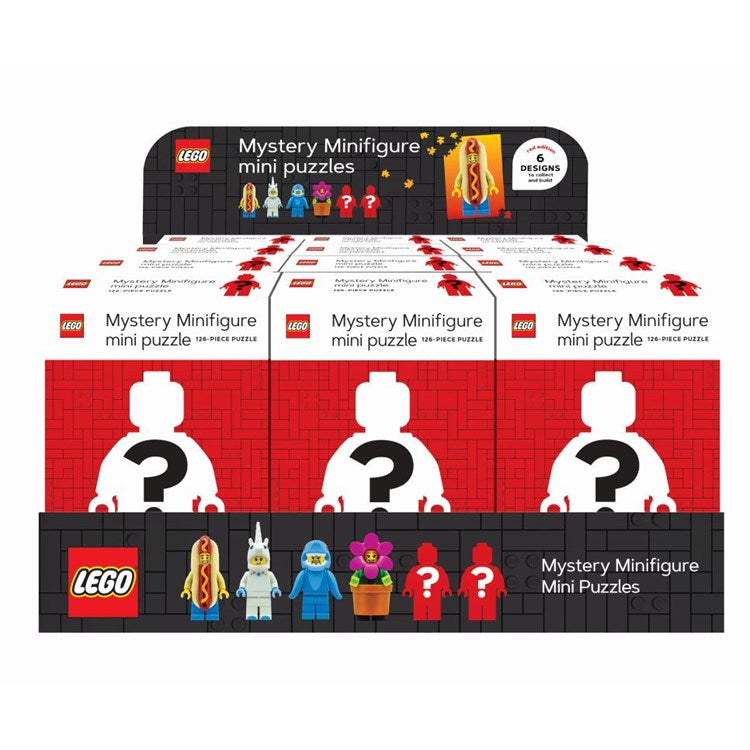 LEGO | Mystery Minifigure Puzzles Red Edition 12 Copy CDU Fun Chronicle  Paper Skyscraper Gift Shop Charlotte