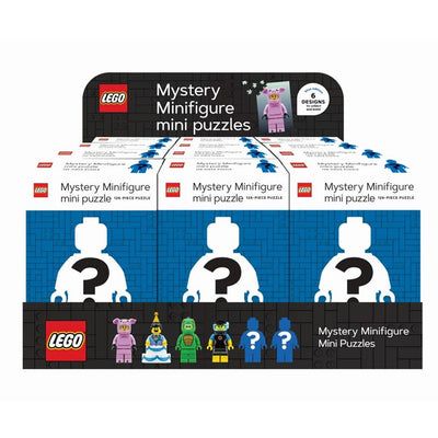 LEGO | Mystery Minifigure Puzzles Blue Edition 12 Gift Chronicle  Paper Skyscraper Gift Shop Charlotte