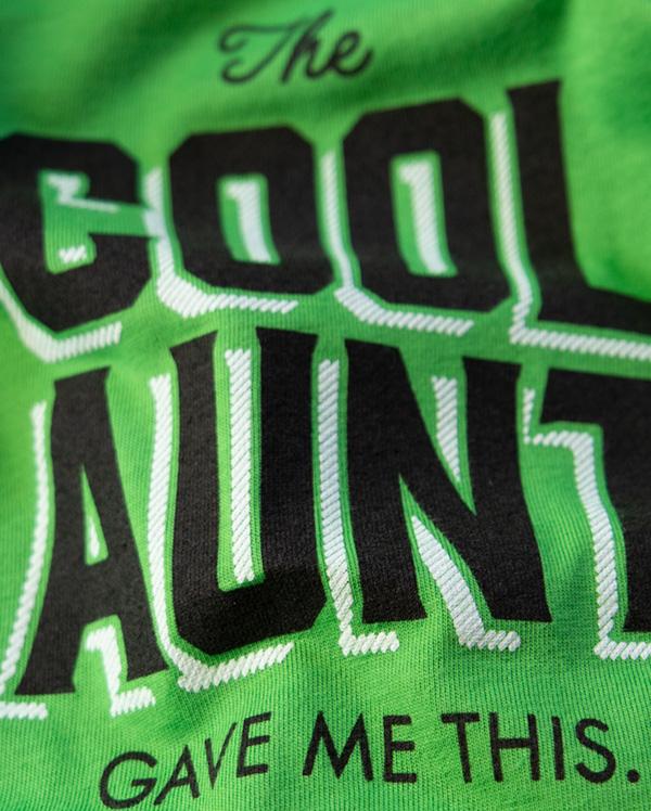 The Cool Aunt Onesie | Green