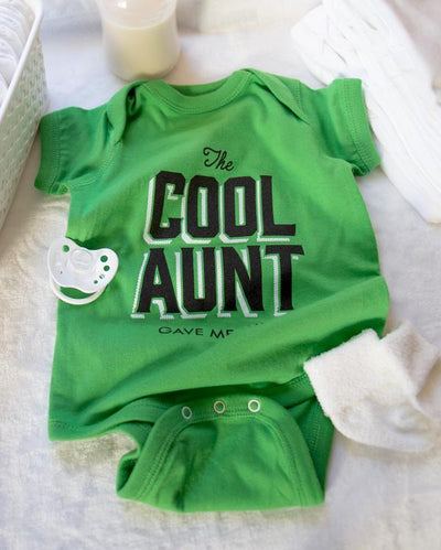 The Cool Aunt Onesie | Green