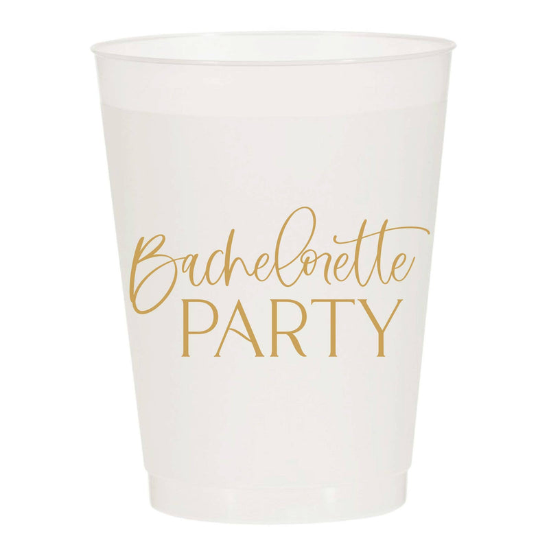 Bachelorette Party Frosted Cups : Pack of 6 Bachelorette Sip Hip Hooray  Paper Skyscraper Gift Shop Charlotte