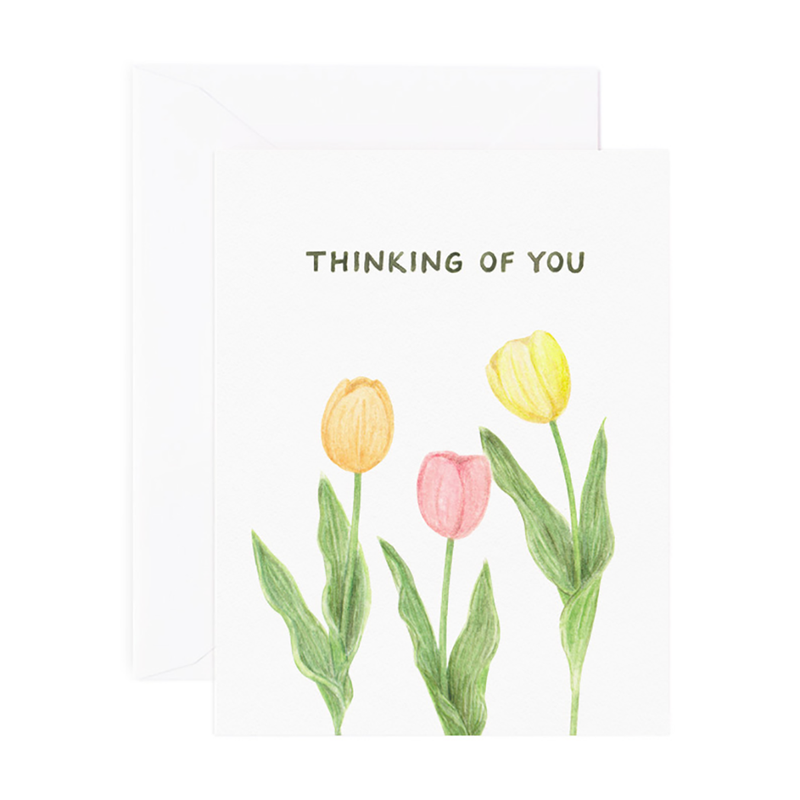 Thinking Of You Tulips | Thinking Of You Card