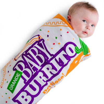 Baby Burrito Swaddling Blanket  Wry Baby  Paper Skyscraper Gift Shop Charlotte