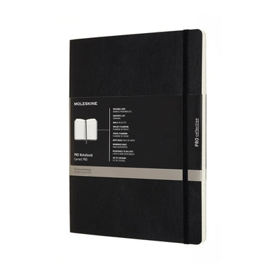 Black | XL | Hard Cover|  Pro Notebook BOOK Moleskin  Paper Skyscraper Gift Shop Charlotte