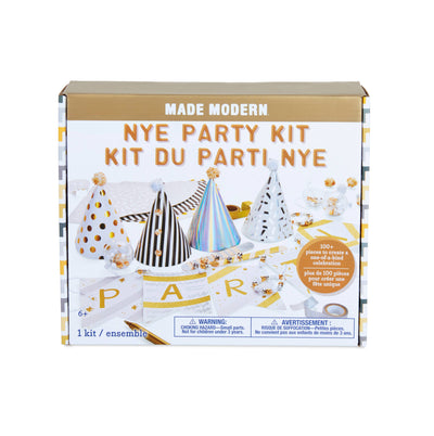 New Years Eve Party Kit  Kid Made Modern  Paper Skyscraper Gift Shop Charlotte
