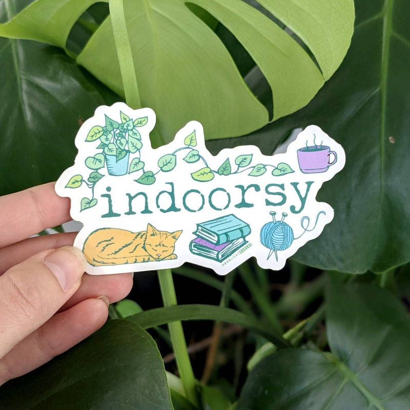 Indoorsy - Die Cut Stickers - Set Of 6