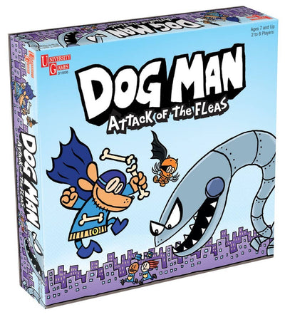Dog Man Attack of the Fleas Game Games University Games  Paper Skyscraper Gift Shop Charlotte