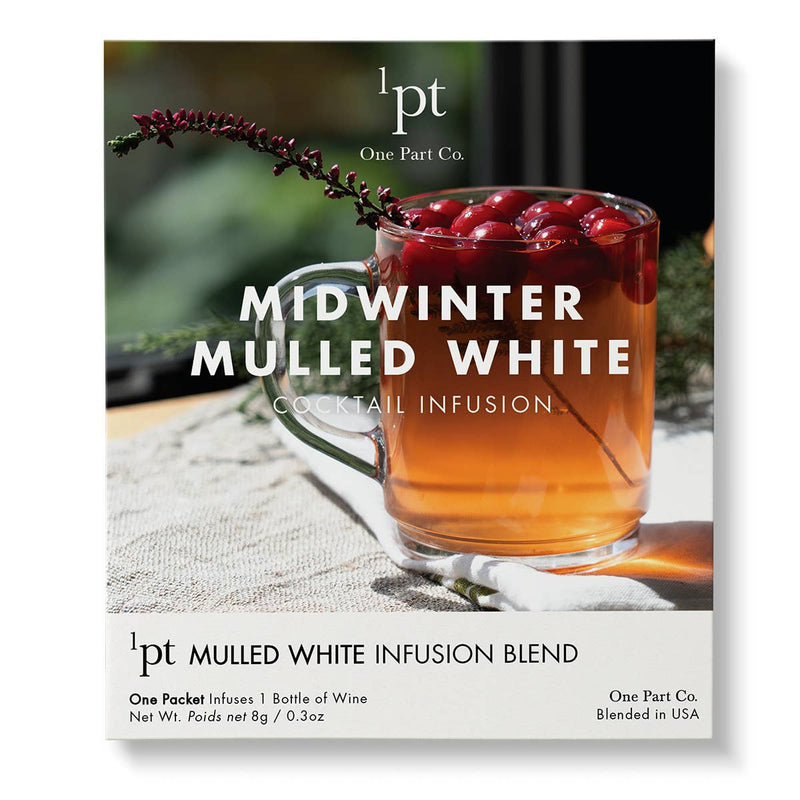 1pt Midwinter Mulled White Cocktail Pack  TEROFORMA  Paper Skyscraper Gift Shop Charlotte