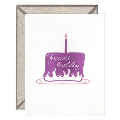 Happiest Birthday Cake | Birthday Card Cards INK MEETS PAPER  Paper Skyscraper Gift Shop Charlotte