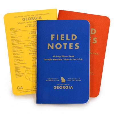 County Fair 3-Packs  Field Notes Brand  Paper Skyscraper Gift Shop Charlotte