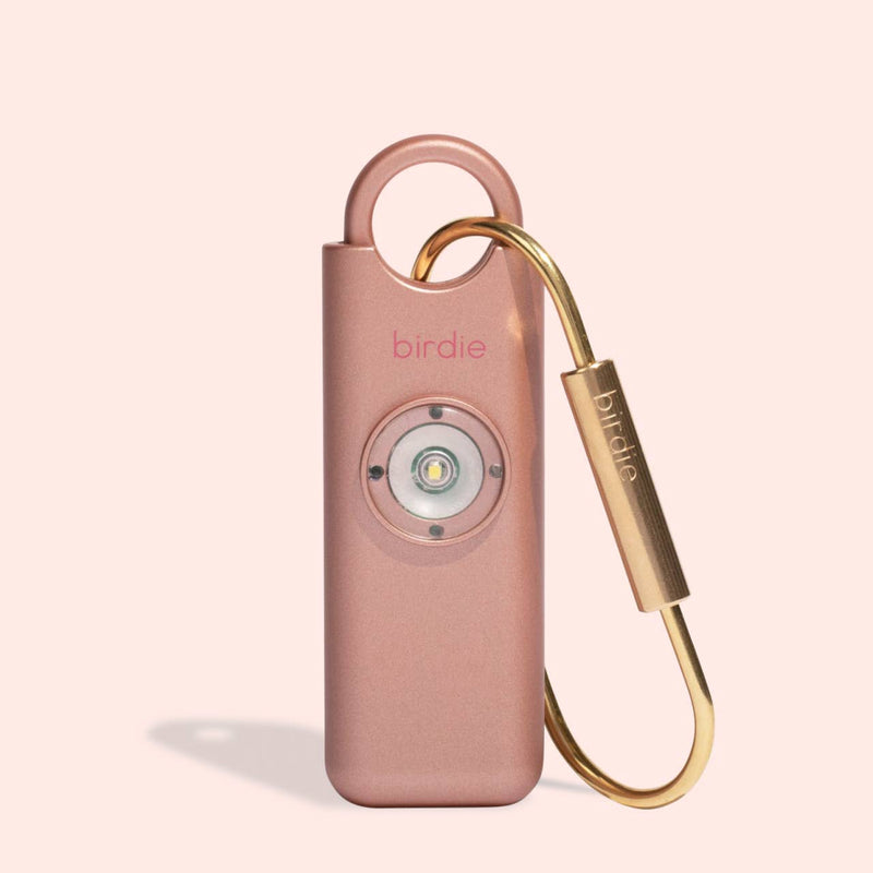 Personal Safety Alarm: Single | Metallic Rose Gold  She&