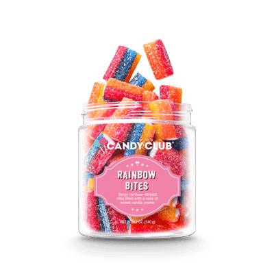 Rainbow Bites Candies Candy Candy Club  Paper Skyscraper Gift Shop Charlotte