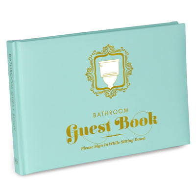 Check out our Bathroom Guest Book now at PaperSkyscraper.com