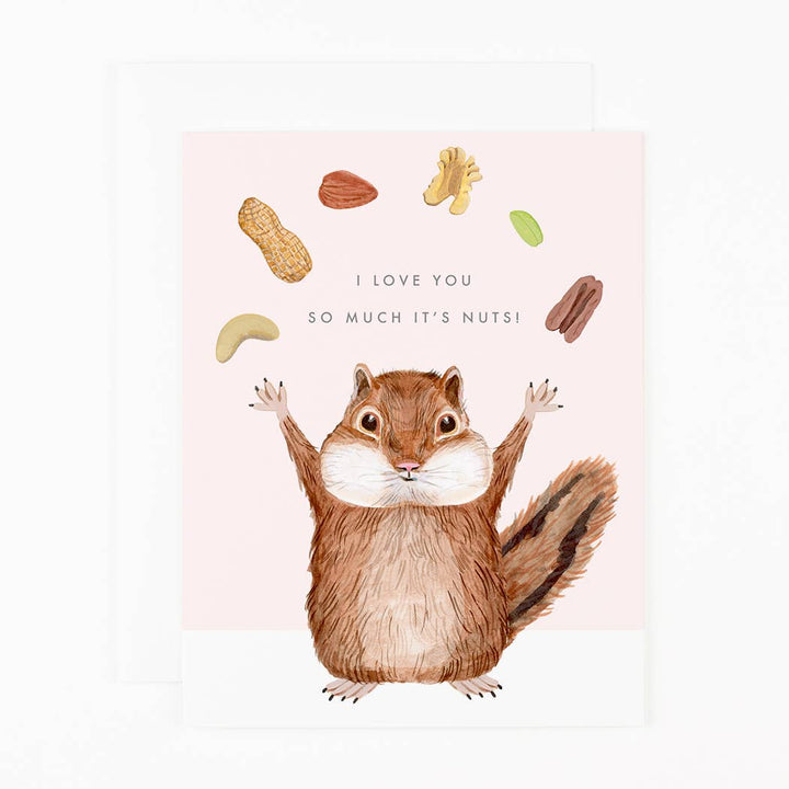 Love You so much it's Nuts! Cards Dear Hancock  Paper Skyscraper Gift Shop Charlotte