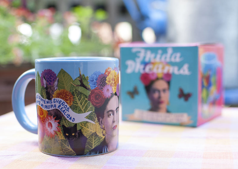 Mug | Frida Kahlo Mugs Unemployed Philosophers Guild  Paper Skyscraper Gift Shop Charlotte