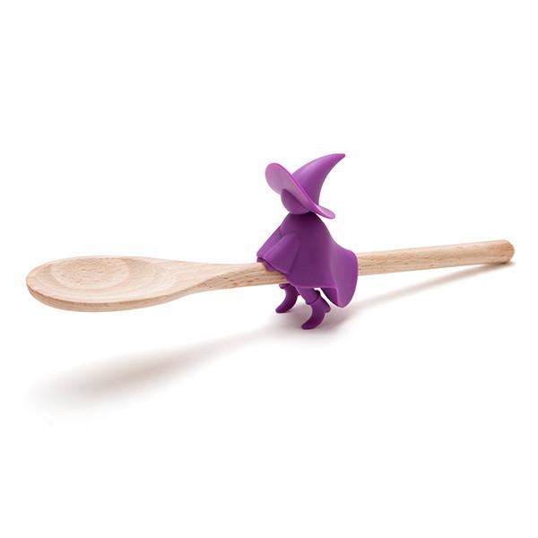 Agatha Witch Spoon Holder and Steam Releaser Kitchen OTOTO  Paper Skyscraper Gift Shop Charlotte