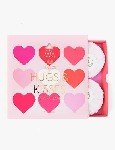 Hugs and Kisses Shower Steamers Beauty + Wellness Musee Bath  Paper Skyscraper Gift Shop Charlotte