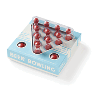 Beer Bowling Drinking Game Set Games Chronicle  Paper Skyscraper Gift Shop Charlotte