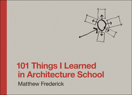 101 Things I Learned in Architecture School BOOK Ingram Books  Paper Skyscraper Gift Shop Charlotte