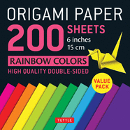 Origami Papers 200 Rainbow Colors BOOK Ingram Books  Paper Skyscraper Gift Shop Charlotte