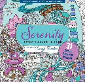 Coloring Book Serenity arts and crafts Peter Pauper Press, Inc.  Paper Skyscraper Gift Shop Charlotte