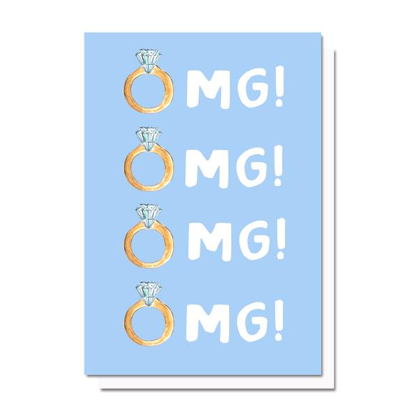 OMG | Engagement Card