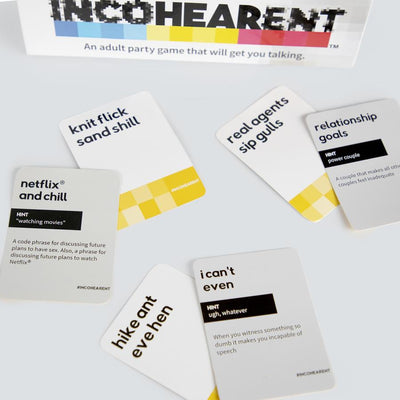 Incohearent | Ages 17+ Adult Games What Do You Meme?  Paper Skyscraper Gift Shop Charlotte