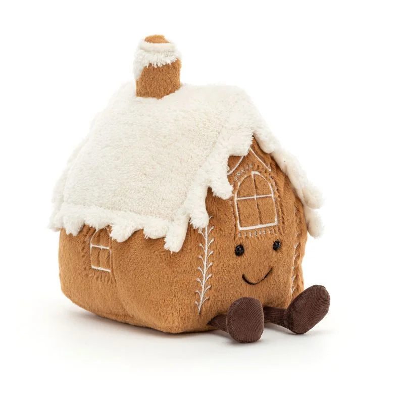Amuseable Gingerbread House  Jellycat  Paper Skyscraper Gift Shop Charlotte
