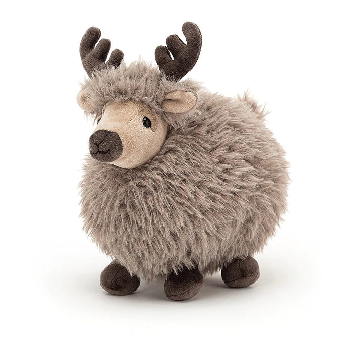 Rolbie Reindeer | 8 " Stuffed Animals Jellycat  Paper Skyscraper Gift Shop Charlotte