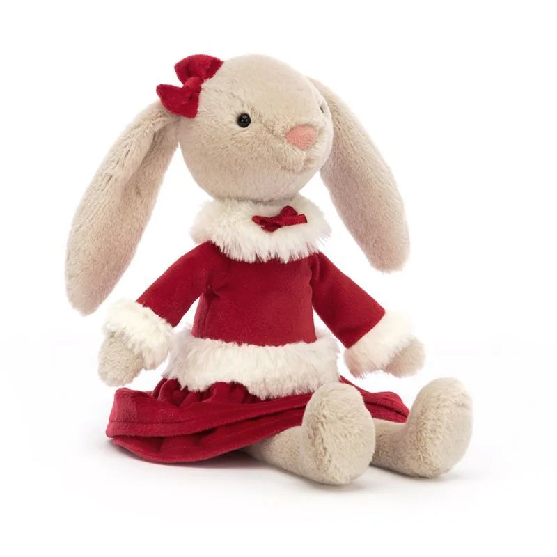 Lottie Bunny Festive  Jellycat  Paper Skyscraper Gift Shop Charlotte