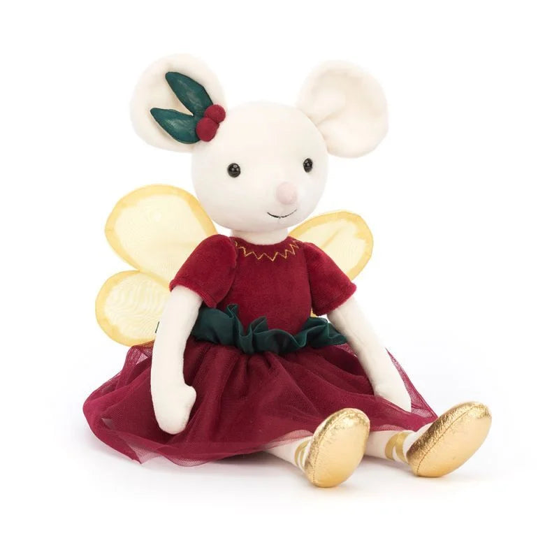Sugar Plum Fairy Mouse Large  Jellycat  Paper Skyscraper Gift Shop Charlotte