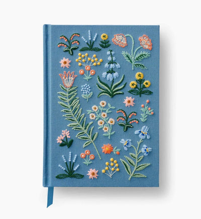 Menagerie Garden Embroidered Journal Journals Rifle Paper Co  Paper Skyscraper Gift Shop Charlotte