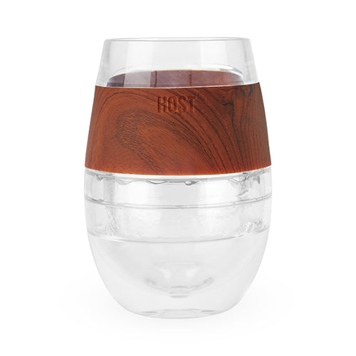 Wine Freeze Cooling Cup Wood Drinkware True Fabrications  Paper Skyscraper Gift Shop Charlotte