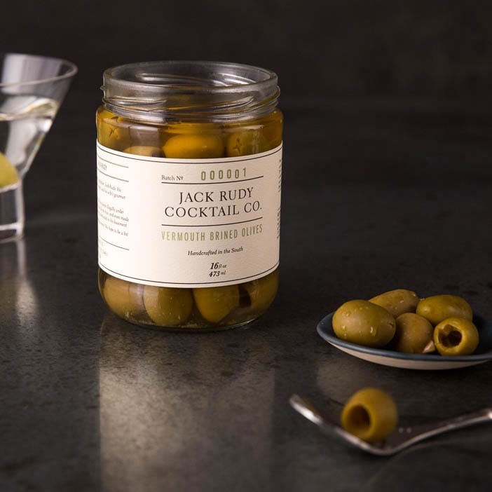 Vermouth Brined Olives Drink & Barware Jack Rudy Cocktail Co.  Paper Skyscraper Gift Shop Charlotte