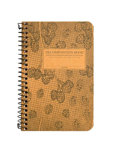 Decomposition Book | Cascade Hops | Pocket Notebooks Michael Roger Press  Paper Skyscraper Gift Shop Charlotte