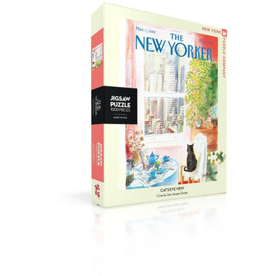 1000 Piece Jigsaw Puzzle | Cats Eye View Jigsaw Puzzles New York Puzzle Company  Paper Skyscraper Gift Shop Charlotte