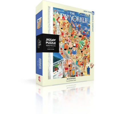 1000 Piece Jigsaw Puzzle | NY Beachgoing Jigsaw Puzzles New York Puzzle Company  Paper Skyscraper Gift Shop Charlotte