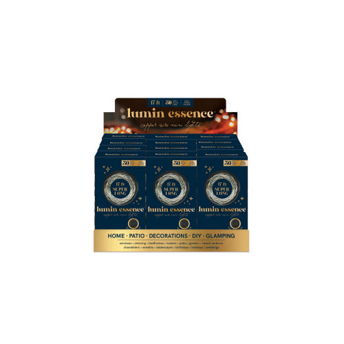 Lumin Essence Copper Wire Mini Lights Home Decor - Lighting DM Merchandising Paper Skyscraper Gift Shop Charlotte