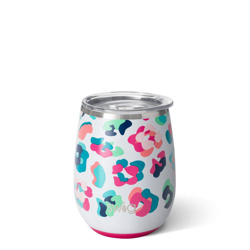 14oz Stemless Wine Cup | Party Animal Drinkware Swig  Paper Skyscraper Gift Shop Charlotte