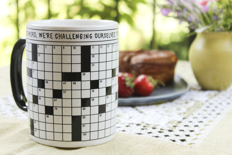 Mug | Wash Away Crossword Puzzle